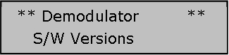 Press *Page* until the display shows